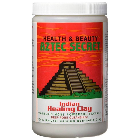 Aztec Secret Indian Healing Clay Deep Pore Cleansing Face & Body Mask,  Natural Calcium Bentonite Clay - 32oz : Target