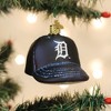 Old World Christmas Blown Glass Ornament for Christmas Tree, Detroit Tigers Baseball Cap (with OWC Gift Box) - 2 of 3