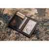 Generic Slim Card Wallet for Men, Minimalist Front Pocket Leather Card Holder, Compact Bifold Card Case - 4 of 4