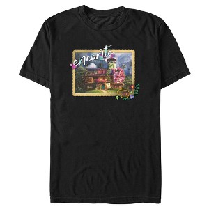 Men's Encanto Postcard From A Magical Casa T-Shirt - 1 of 4