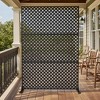 Orieon Outdoor 70"x 47" Metal Privacy Screen – Freestanding Decorative Garden Panel Fence, Rustproof & Weatherproof. - 2 of 4
