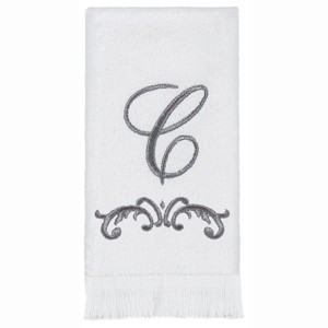 Avanti Scroll Mono Fingertip Towel C - 1 of 3