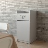 Emma and Oliver Wood Tray Top "Thank You" Restaurant Food Court Receptacle - 2 of 4