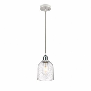 Bella - 1 Light Cord Hung Mini Pendant In Industrial Style-9.5 Inches Tall and 5.5 Inches Wide - 1 of 1
