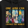 Women's - Disney - One Wish Can Change The World Cropped Graphic Hoodie - 2 of 3