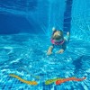 Swimline 4ct Fun Moray Eel Diving Sticks Swimming Pool Games 10" - Vibrantly Colored - 2 of 4
