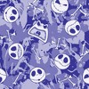 Men's Disney Nightmare Before Christmas Pajama Pants - Purple - 3 of 3