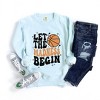 Simply Sage Market Women's Garment Dyed Graphic Sweatshirt Madness Begin Basketball - 3 of 4