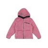 My Melody & Kuromi Long Sleeve Pink & Gray Reversible Adult Hooded Sweatshirt - 2 of 4