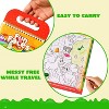Joyfy 3 Pack Activity Books for KidsReusable Sticker Book-Make a Face Sticker Book, Farm Sticker Board. Hidden Pictures, Travel Toys for Boys & Girls - 2 of 4