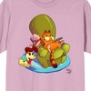 Garfield Characters Lounging Crew Neck Short Sleeve Cradle Pink Men's T-shirt - 2 of 2