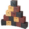 VintiquewiseWooden Stackable Treasure Chest Cargo Crate Style, Light Brown - 3 of 4