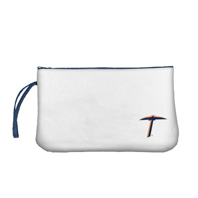 NCAA UTEP Miners Clear Zip Closure Wristlet