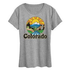 Women's - Instant Message - Groovy Colorado Short Sleeve Graphic T-Shirt - 1 of 4
