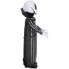 Gemmy Airblown Inflatable Jack Skellington w/Stylized Collar Disney, 3.5 ft Tall, Multicolored - 4 of 4