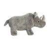 Aurora Medium Rhinoceros Eco Nation Eco-Friendly Stuffed Animal Gray 9.5" - image 4 of 4