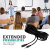 Movo MC20 3.5mm TRS Female to Male Extension Cable - 20ft - 3 of 4