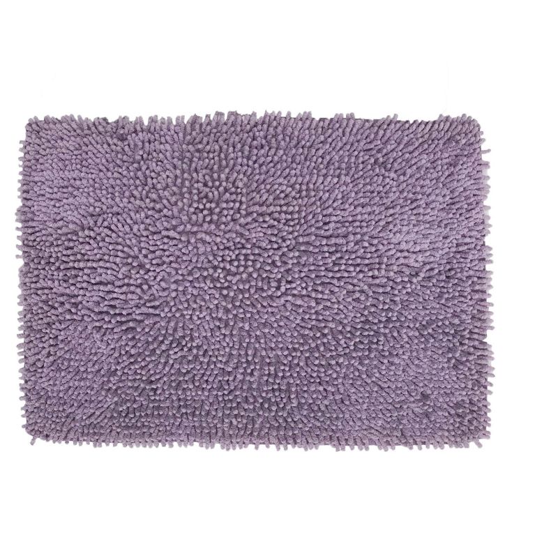 Fantasia Bath Rug Collection Cotton Shaggy Pattern Tufted Bath Rug - Home Weavers, 1 of 4