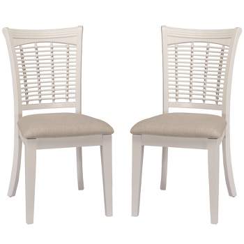 Set of 2 Bayberry Wood Dining Chairs White - Hillsdale Furniture