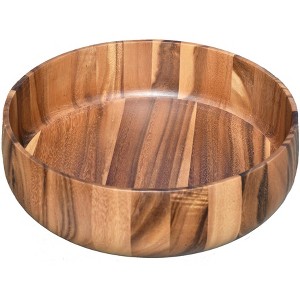 Pacific Merchants Acaciaware Footed Bowl 14 x 5 Inch - 1 of 4