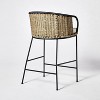 Westcliff Seagrass Counter Height Barstool - Threshold™ designed with Studio McGee - image 4 of 4