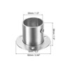 Unique Bargains Stainless Steel Corrosion Resistance Durability Closet Rod Flange Holder - 2 of 4