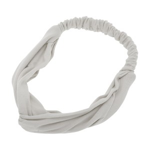 Unique Bargains Women's Simple Solid Elastic Cross Headwrap 1 Pc - 1 of 4