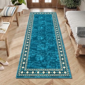 Regional carpet,geometric boundary carpet,modern minimalist office carpet in living room,bedroom - 1 of 4