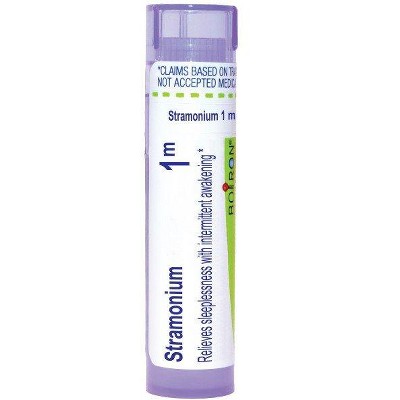 Stramonium 1M by Boiron Homeopathic Single Medicine For Stress & Sleep  -  80 Pellet