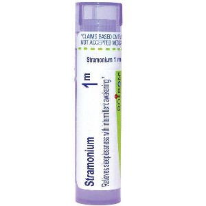 Stramonium 1M by Boiron Homeopathic Single Medicine For Stress & Sleep  -  80 Pellet - 1 of 4