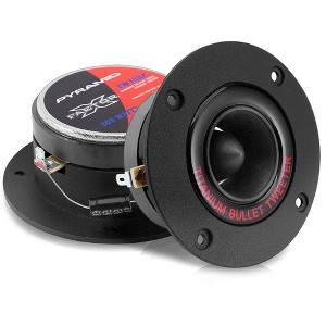 Super Titanium Tweeter for High-Quality Sound with Aluminum Bullet Horn, Compact Design, Enhanced Audio Clarity - 1 of 4