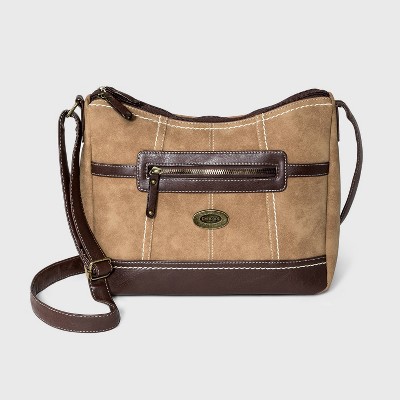 Concept Shoulder Handbag - Brown