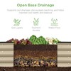 Best Choice Products 8x2x1ft Outdoor Metal Raised Oval Garden Bed, Planter Box for Vegetables, Flowers - 3 of 4