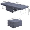Kumasinova 4-in-1 Convertible Folding Sofa Bed,36" Sleeper Chair with Adjustable Backrest,Ottoman Sleeper Sofa for Living Room&Apartments - 2 of 4