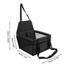 Unique Bargains Foldable Pet Car Seat Cover 15.75"x12.6"x9.84" 1 Pc - 4 of 4