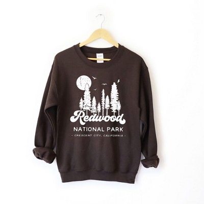 Simply Sage Market Women's Graphic Sweatshirt Vintage Redwood National Park