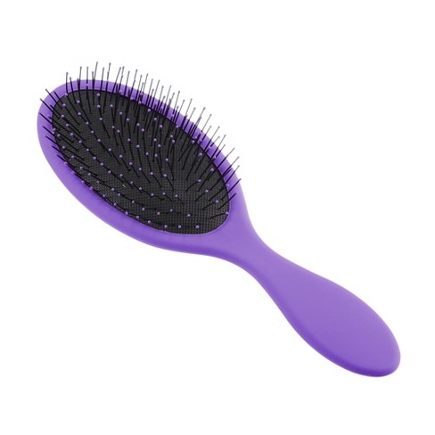 international Diskriminere Indflydelsesrig Unique Bargains Anti-static Paddle Hair Brush Barber Brush Tools For Men  And Women Styling Comb For Curly Straight Wavy Hair Purple 1 Pcs : Target