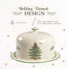 Spode Christmas Tree 2 Piece Serving Platter with Dome Set - 3 of 4
