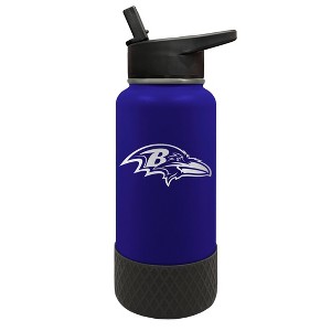 NFL Baltimore Ravens 32oz Thirst Hydration Water Bottle - 1 of 3
