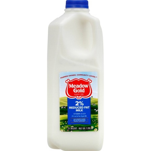 Meadow Gold 2% Milk - 0.5gal : Target