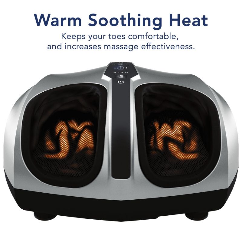 Miko Shiatsu Foot Massager with Deep Kneading and Heat, 5 of 8