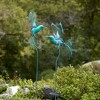 Melrose Hummingbird Garden Stake (Set of 2) - 4 of 4