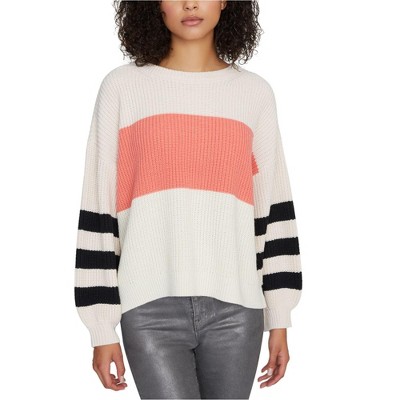 Sanctuary Clothing Womens Stripe Pullover Sweater