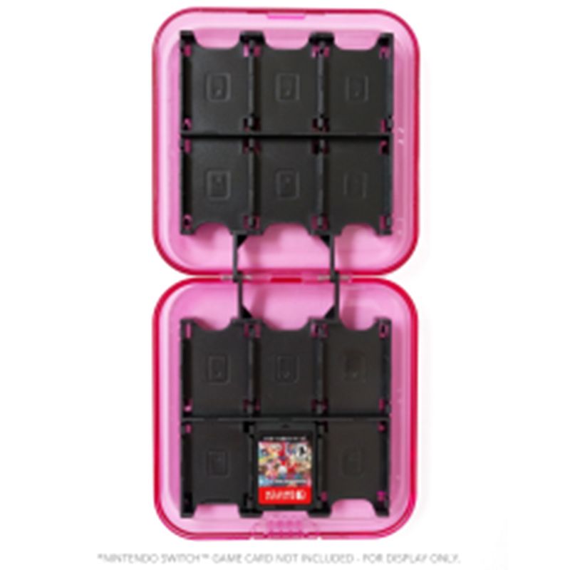 Unique Bargains Nintendo Switch Game Card Plastic Storage Protector Case Accessories 24 Pink, 2 of 4