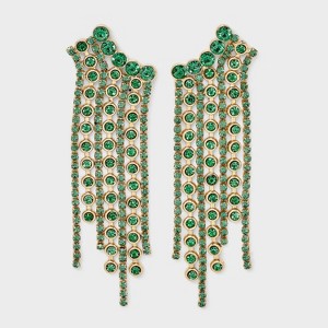 Linear 7 Row Earrings - A New Day™ - 1 of 2