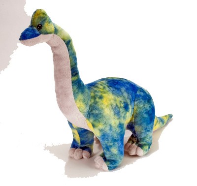 Wild Republic Dinosauria Large Brachiosaurus Stuffed Animal, 19 Inches ...