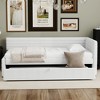 Twin Size Upholstered Daybed with Trundle for Bedroom - 2 of 4