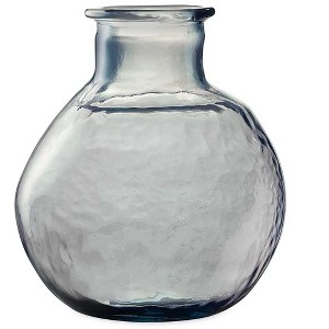 VivaTerra Oval Recycled Glass Balloon Vase, 12" - 1 of 1