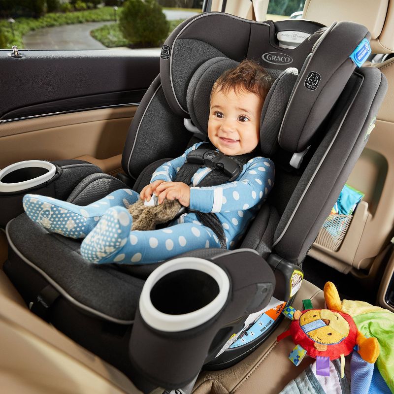 Graco 4Ever DLX Snuglock Grow 4-in-1 Car Seat - Maison, 6 of 9