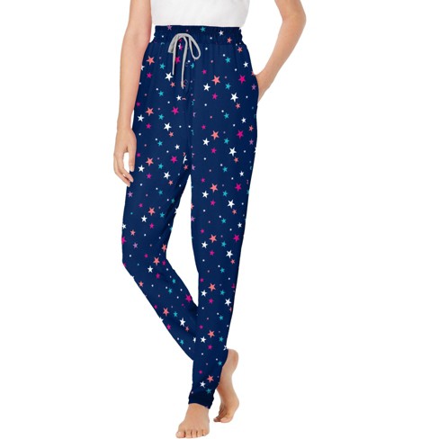 Ellos Women's Rib Trim Sleep Leggings Pajamas